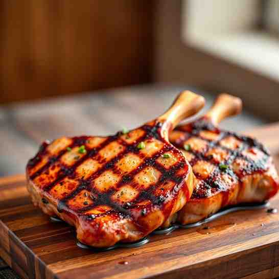 Juicy Grilled Pork Chops - Best Recipe